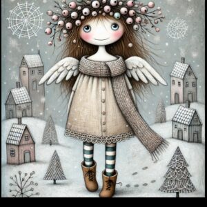 Transfer angel Navidad