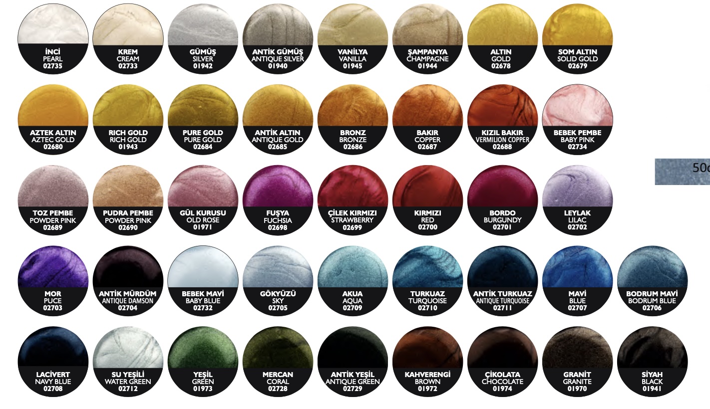 Pintura metalica Chrome Rich 50ml - Imagen 2