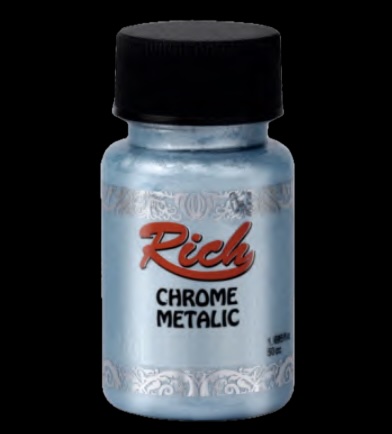 Pintura metalica Chrome Rich 50ml