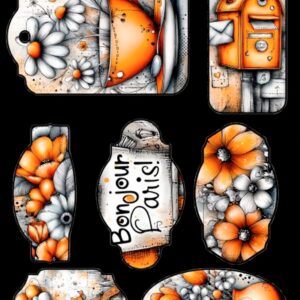 Transfer etiquetas Paris