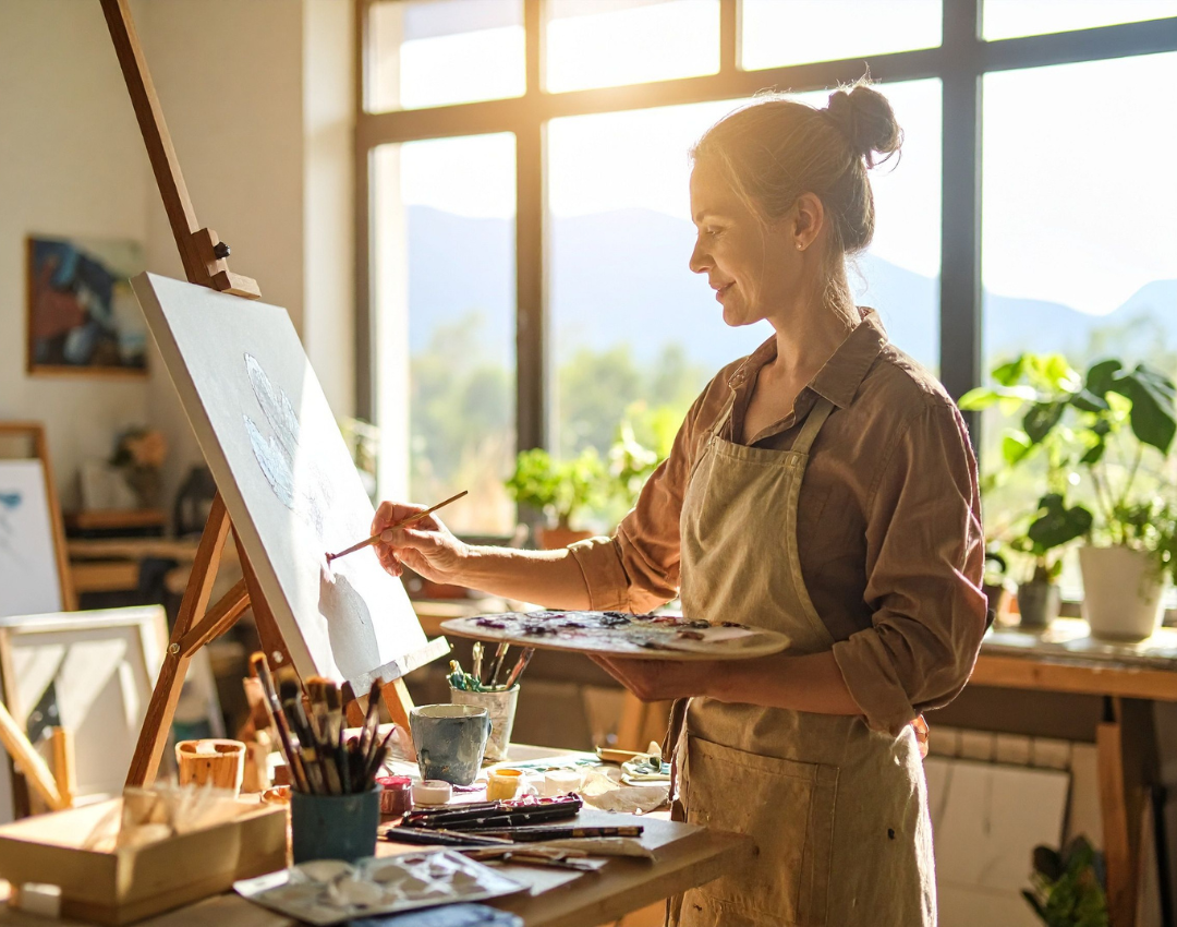 Cómo organizar tu espacio creativo en casa con materiales de manualidades