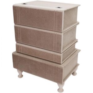 Comoda libro cajones