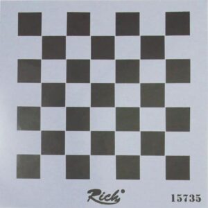 Plantilla ajedrezado