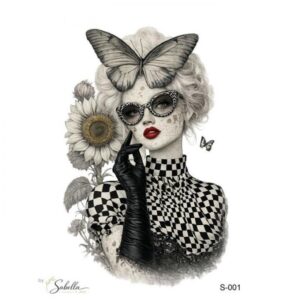 Transfer chica girasol