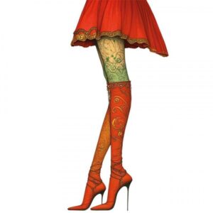 Transfer beautiful legs