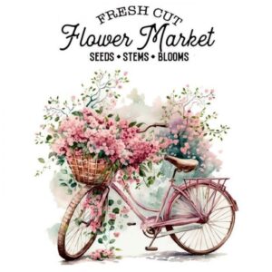 Trasnfer flower bike